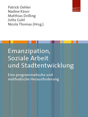 cover image of Emanzipation, Soziale Arbeit und Stadtentwicklung